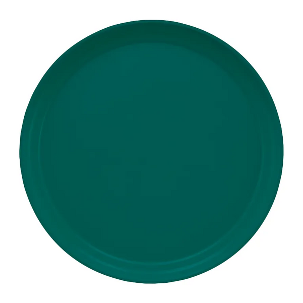 Cambro 1300414 I Camtray Round Tray I 13" (330 mm) I Teal I Case of 12