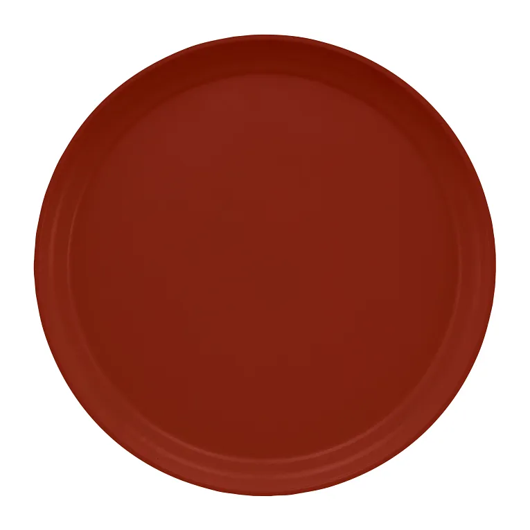 Cambro 1300501 I Camtray Round Tray I 13" (330 mm) I Real Rust I Case of 12