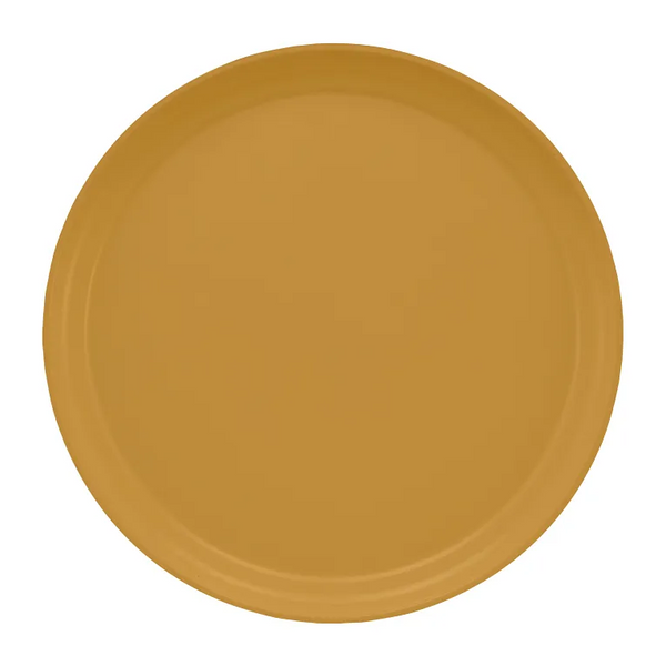 Cambro 1300514 I Camtray Round Tray I 13" (330 mm) I Earthen Gold I Case of 12