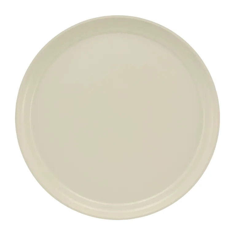 Cambro 1300538 I Camtray Round Tray I 13" (330 mm) I Cottage White I Case of 12