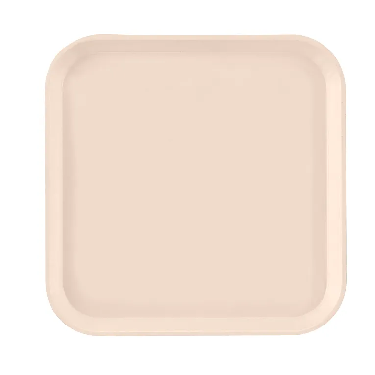 Cambro 1313106 I Camtray Square Metric Tray I 330x330mm I Light Peach I Case of 12