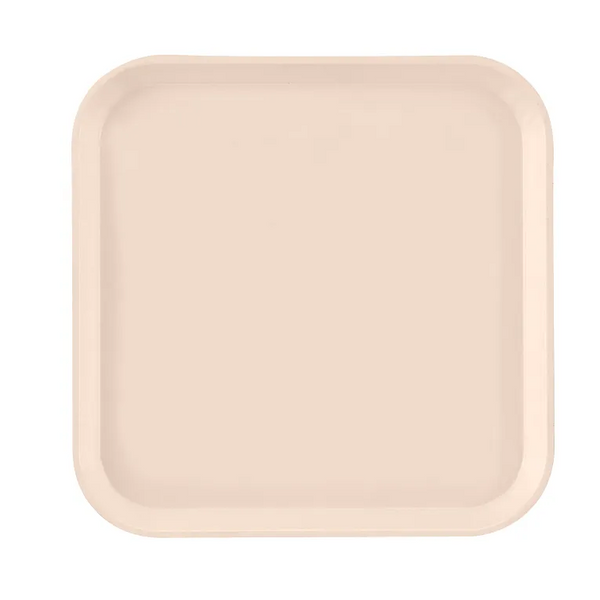 Cambro 1313106 I Camtray Square Metric Tray I 330x330mm I Light Peach I Case of 12