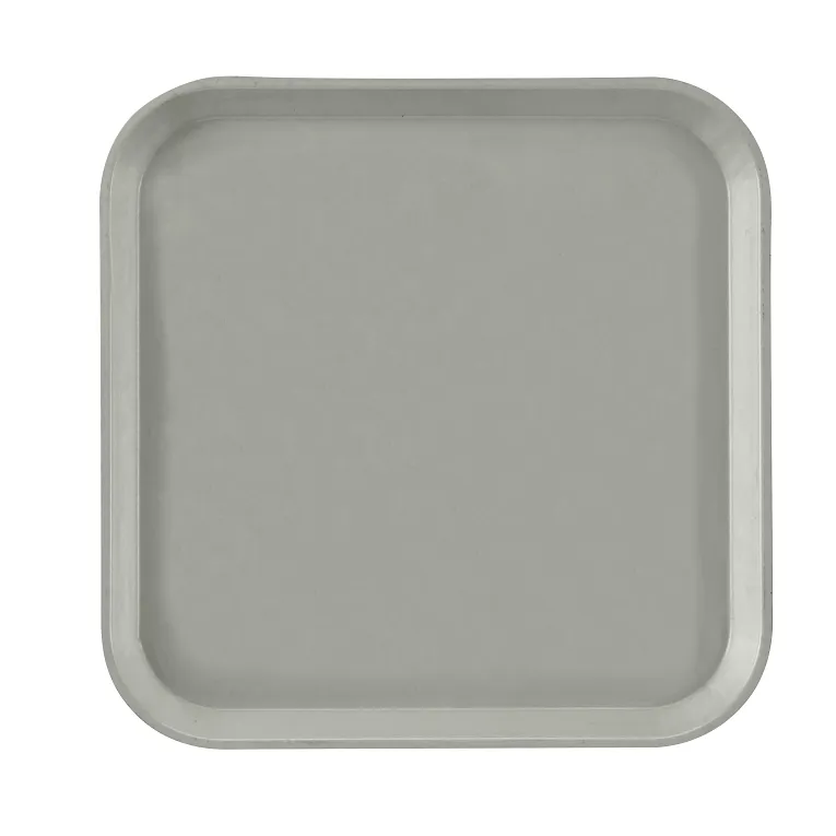 Cambro 1313107 I Camtray Square Metric Tray I 330x330mm I Pearl Gray I Case of 12