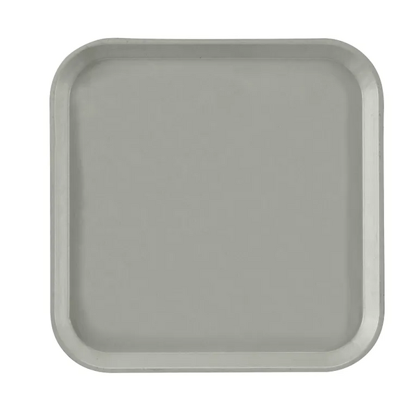 Cambro 1313107 I Camtray Square Metric Tray I 330x330mm I Pearl Gray I Case of 12