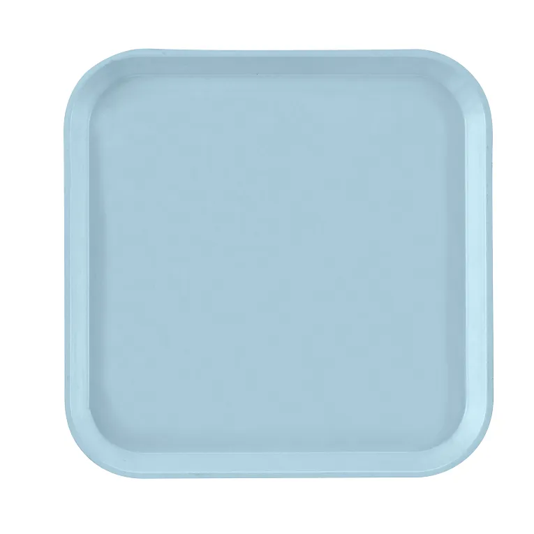 Cambro 1313177 I Camtray Square Metric Tray I 330x330mm I Sky Blue I Case of 12