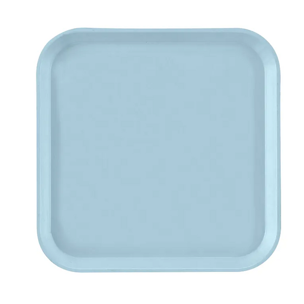 Cambro 1313177 I Camtray Square Metric Tray I 330x330mm I Sky Blue I Case of 12