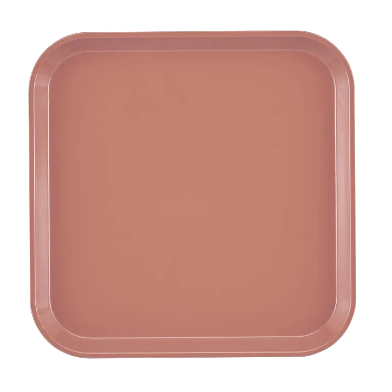 Cambro 1313409 I Camtray Square Metric Tray I 330x330mm I Blush I Case of 12