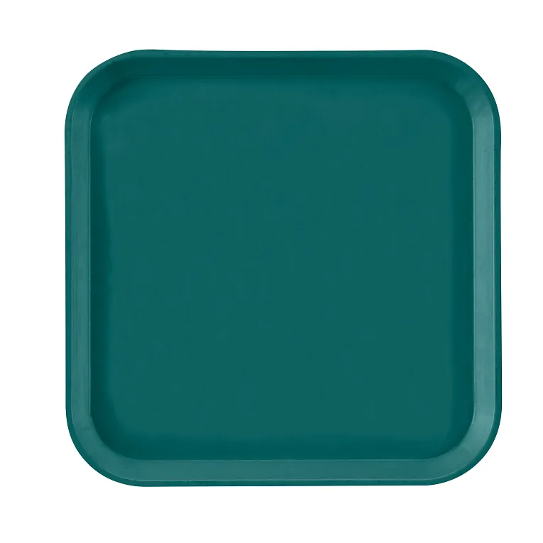 Cambro 1313414 I Camtray Square Metric Tray I 330x330mm I Teal I Case of 12