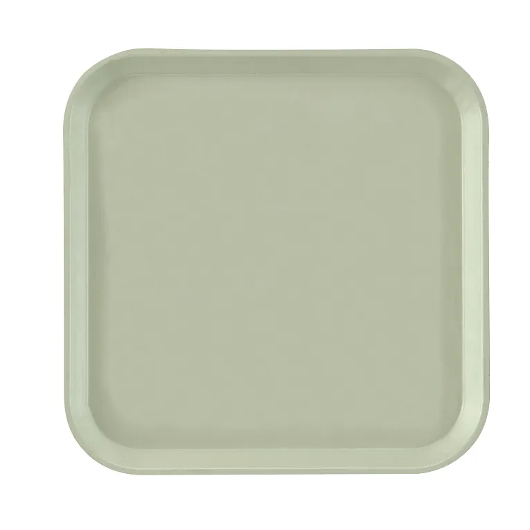 Cambro 1313429 I Camtray Square Metric Tray I 330x330mm I Key Lime I Case of 12
