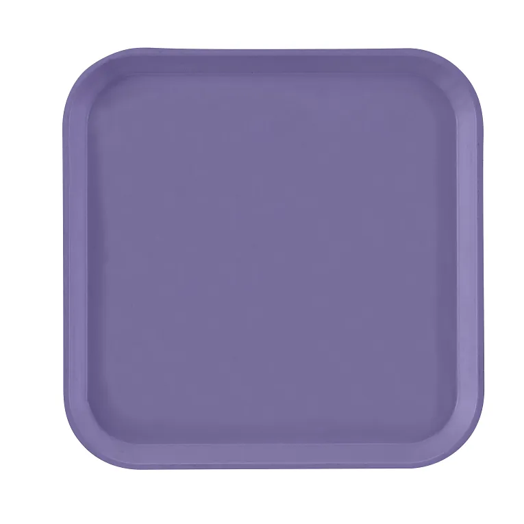 Cambro 1313551 I Camtray Square Metric Tray I 330x330mm I Grape I Case of 12