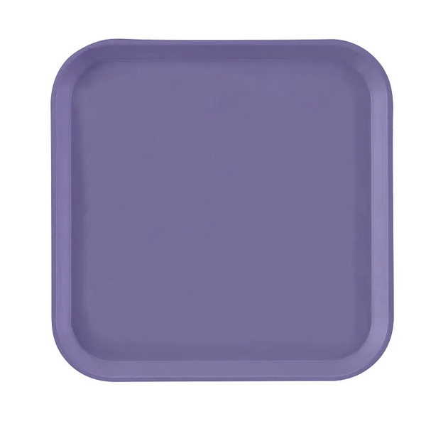 Cambro 1313551 I Camtray Square Metric Tray I 330x330mm I Grape I Case of 12
