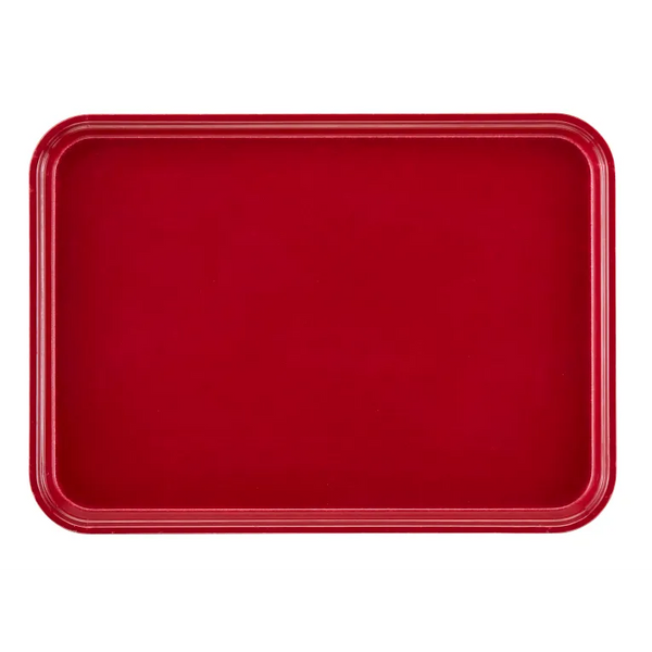 Cambro 1318221 I Camtray Rectangular Tray I 320x450mm I Ever Red I Case of 12