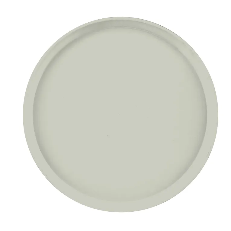 Cambro 1400101 I Camtray Round Tray I 14" (355 mm) I Antique Parchment I Case of 12