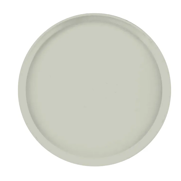 Cambro 1400101 I Camtray Round Tray I 14" (355 mm) I Antique Parchment I Case of 12