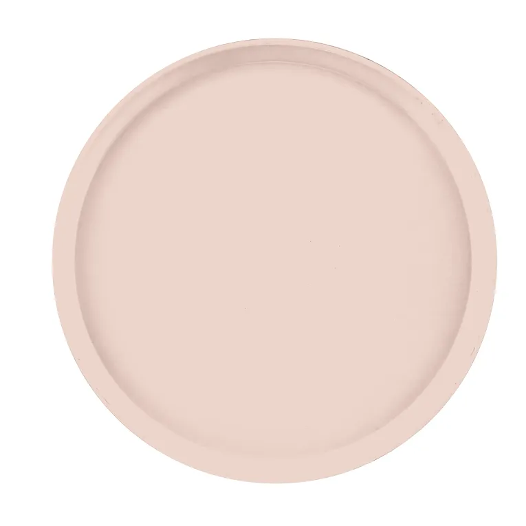 Cambro 1400106 I Camtray Round Tray I 14" (355 mm) I Light Peach I Case of 12