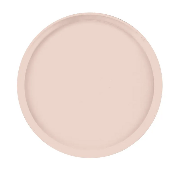 Cambro 1400106 I Camtray Round Tray I 14" (355 mm) I Light Peach I Case of 12