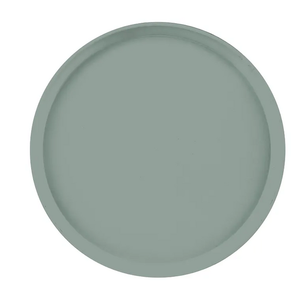Cambro 1400107 I Camtray Round Tray I 14" (355 mm) I Pearl Gray I Case of 12