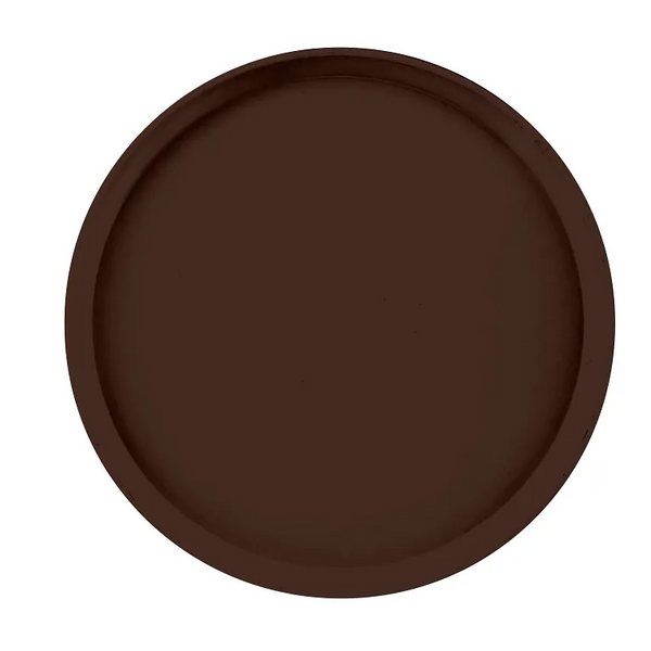 Cambro 1400116 I Camtray Round Tray I 14" (355 mm) I Brazil Brown I Case of 12