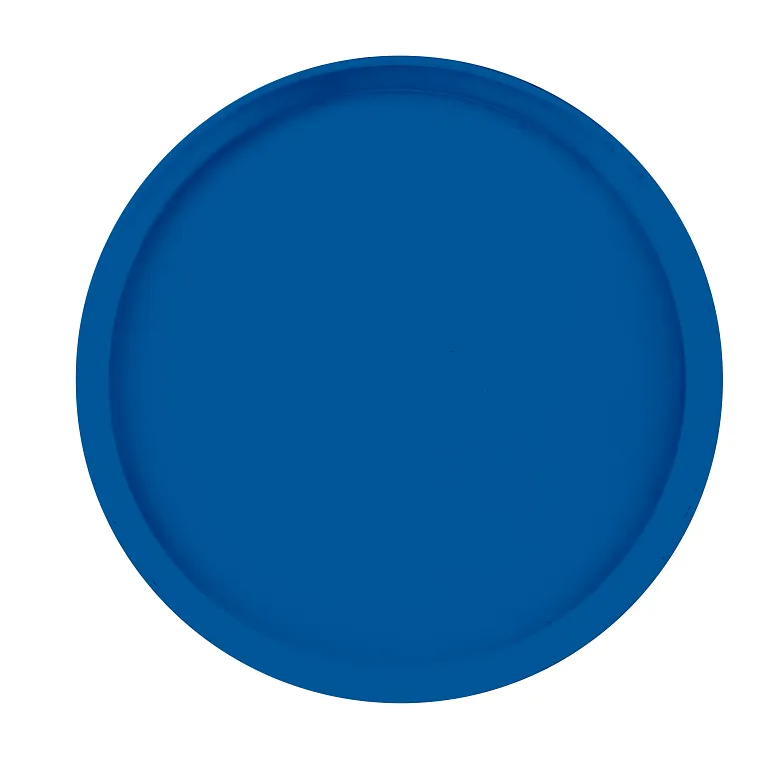 Cambro 1400123 I Camtray Round Tray I 14" (355 mm) I Amazon Blue I Case of 12