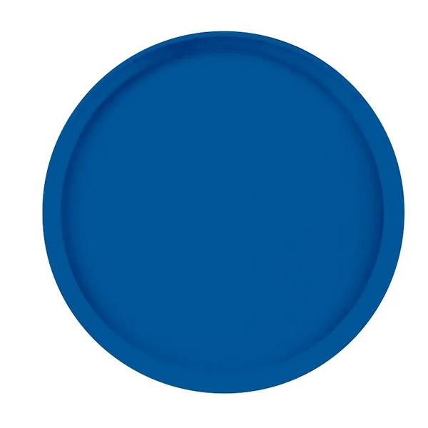 Cambro 1400123 I Camtray Round Tray I 14" (355 mm) I Amazon Blue I Case of 12