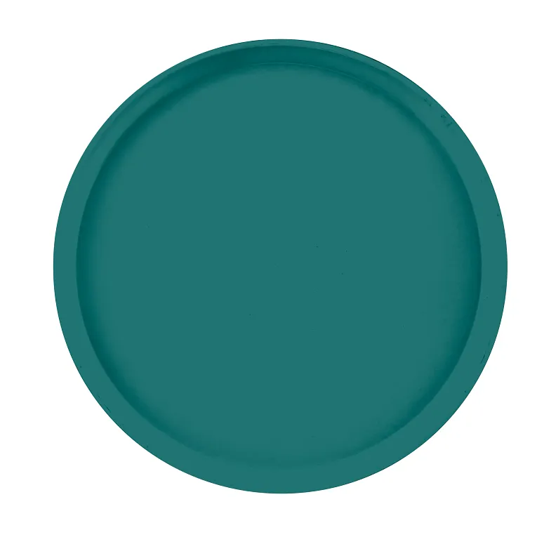 Cambro 1400401 I Camtray Round Tray I 14" (355 mm) I Slate Blue I Case of 12