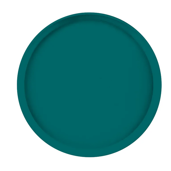 Cambro 1400414 I Camtray Round Tray I 14" (355 mm) I Teal I Case of 12