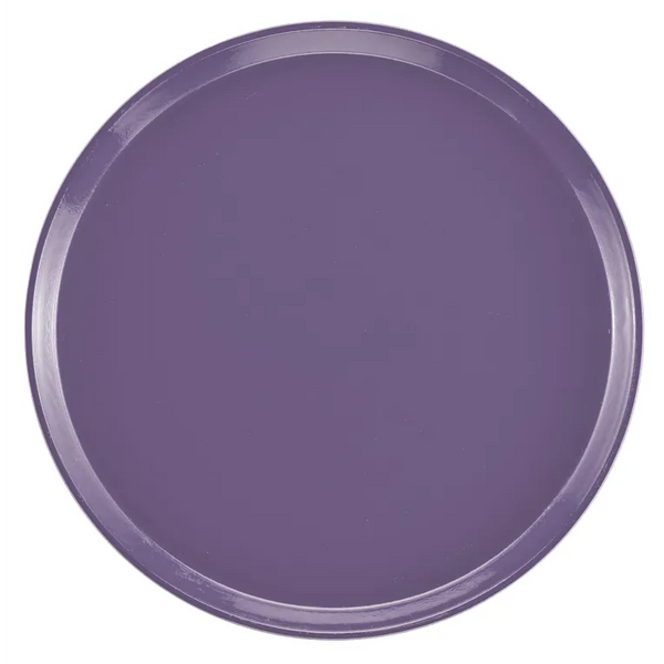 Cambro 1400551 I Camtray Round Tray I 14" (355 mm) I Grape I Case of 12