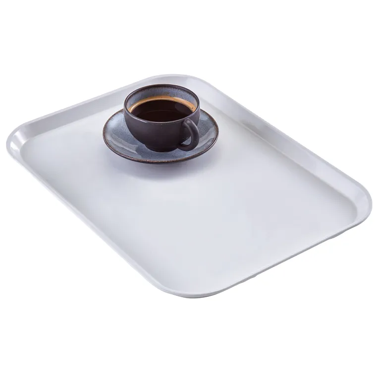 Cambro 1418148 I Camtray Rectangular Tray I 355x460mm I White I Case of 12