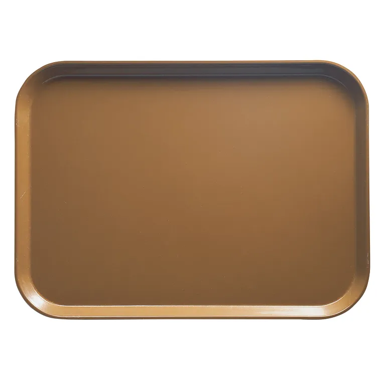Cambro 1418508 I Camtray Rectangular Tray I 355x460mm I Suede Brown I Case of 12