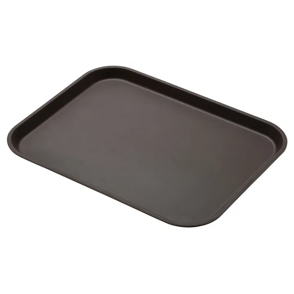 Cambro 1418CT138 I Camtread Rectangular Trays I 36 x 46 cm I Tavern Tan I Case of 12