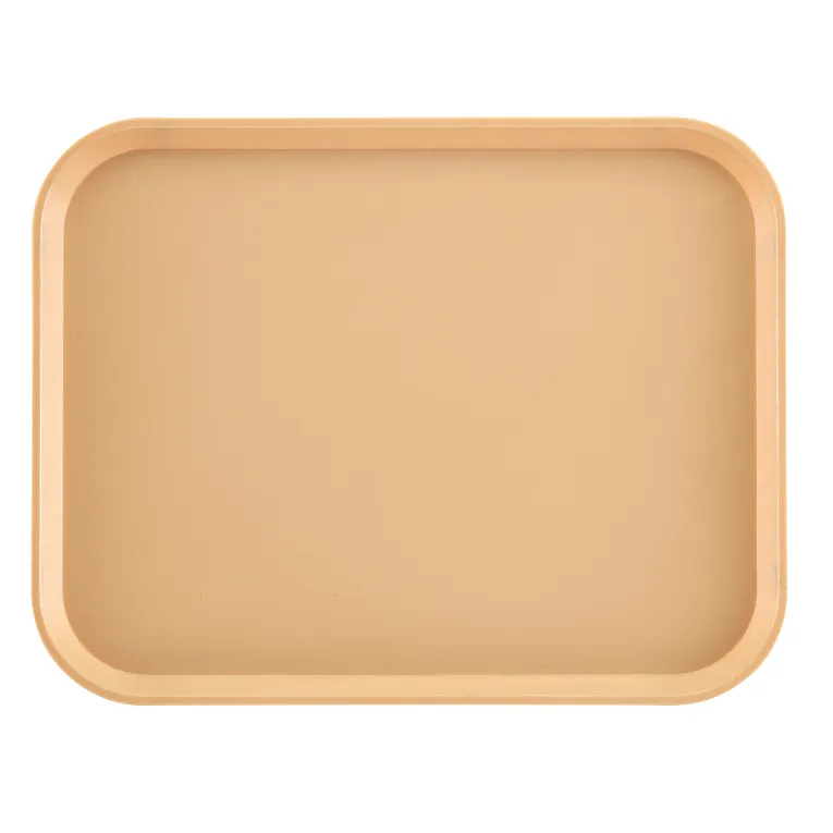 Cambro 1418CW133 I Camwear Rectangular Tray I 35.5 x 46 cm I Beige I Case of 12