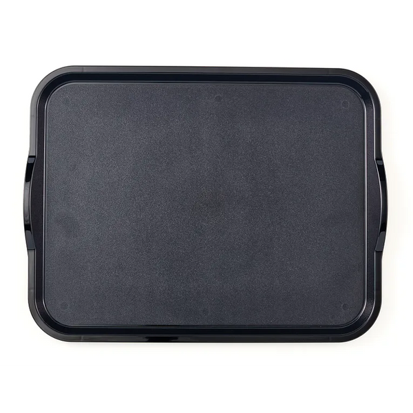 Cambro 1418CWNSH110 I Camwear Non-Skid Tray with Handles I 35.5 x 45.7 cm I Black I Case of 12