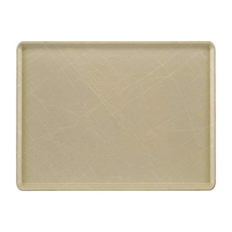 Cambro 1418D214 I Dietary Trays I 355x460mm I Abstract Tan I Case of 12