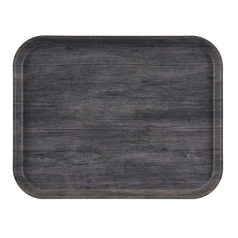 Cambro 1418DC815 I Decor Series Camtrays I 35.5 x 45.7 cm I Charcoal Gray I Case of 12