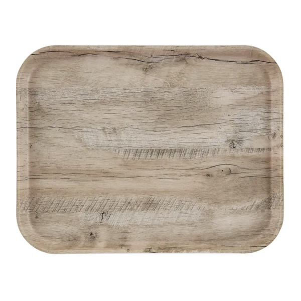 Cambro 1418DC830 I Decor Series Camtrays I 35.5 x 45.7 cm I Light Oak I Case of 12