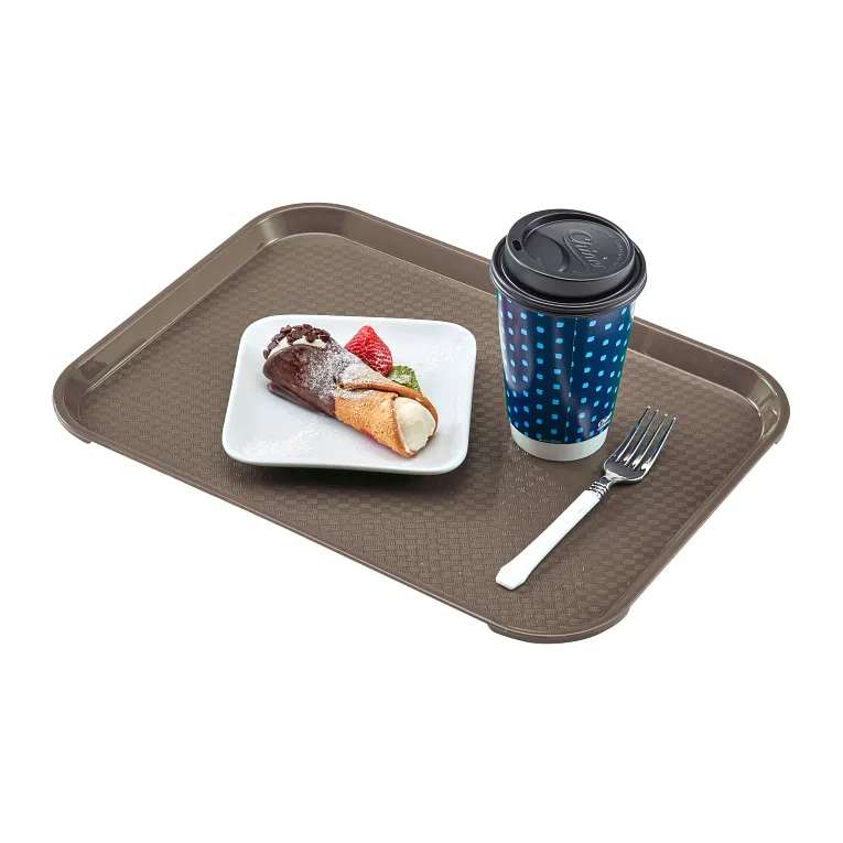 Cambro 1418FF104 I Fast Food Rectangular Tray I 36 x 46 cm I Desert Tan I Case of 12