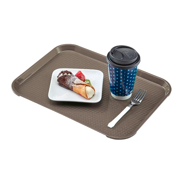 Cambro 1418FF104 I Fast Food Rectangular Tray I 36 x 46 cm I Desert Tan I Case of 12