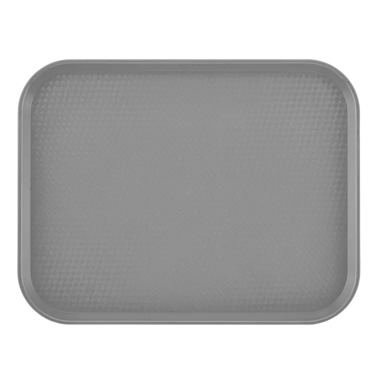Cambro 1418FF107 I Fast Food Rectangular Tray I 36 x 46 cm I Pearl Gray I Case of 12