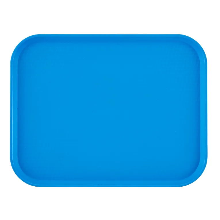 Cambro 1418FF168 I Fast Food Rectangular Tray I 36 x 46 cm I Blue I Case of 12