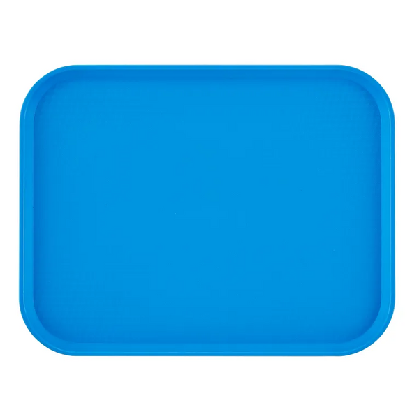Cambro 1418FF168 I Fast Food Rectangular Tray I 36 x 46 cm I Blue I Case of 12