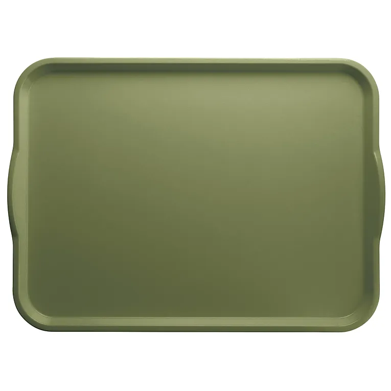 Cambro 1418H428 I Camtray with Handles I 360x460mm I Olive Green I Case of 12