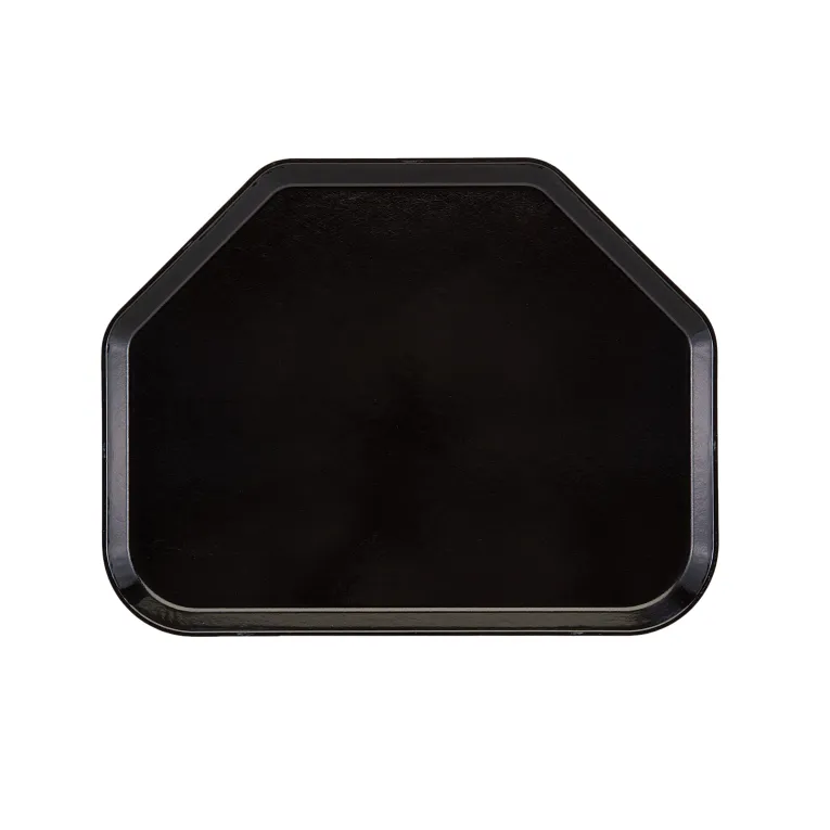 Cambro 1418TR110 I Camtray Trapezoid Tray I 355x457mm I Black I Case of 12
