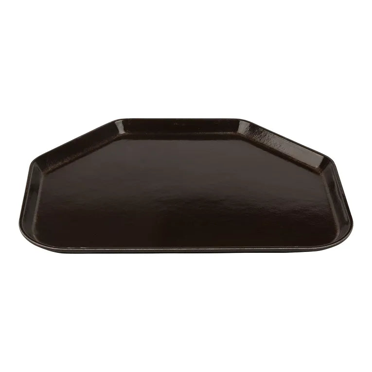 Cambro 1418TR116 I Camtray Trapezoid Tray I 355x457mm I Brazil Brown I Case of 12