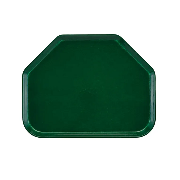 Cambro 1418TR119 I Camtray Trapezoid Tray I 355x457mm I Sherwood Green I Case of 12