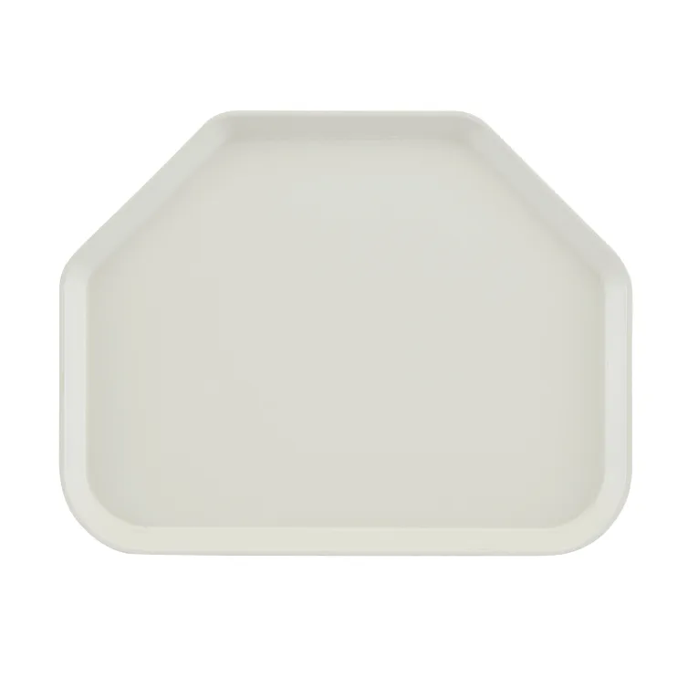 Cambro 1418TR148 I Camtray Trapezoid Tray I 355x457mm I White I Case of 12