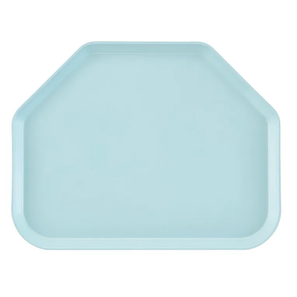 Cambro 1418TR177 I Camtray Trapezoid Tray I 355x457mm I Sky Blue I Case of 12