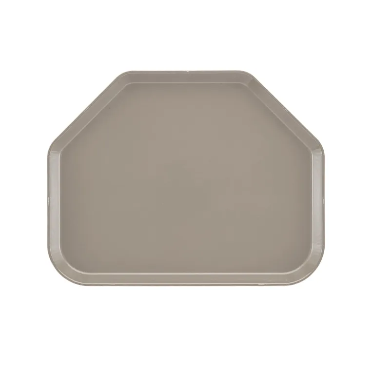 Cambro 1418TR199 I Camtray Trapezoid Tray I 355x457mm I Taupe I Case of 12