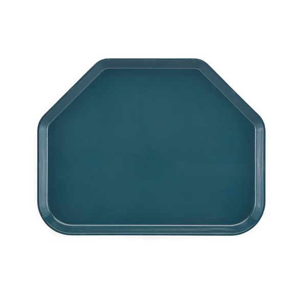 Cambro 1418TR401 I Camtray Trapezoid Tray I 355x457mm I Slate Blue I Case of 12