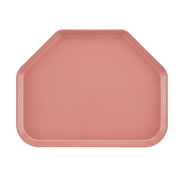 Cambro 1418TR409 I Camtray Trapezoid Tray I 355x457mm I Blush I Case of 12