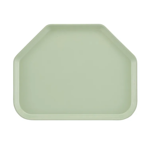 Cambro 1418TR429 I Camtray Trapezoid Tray I 355x457mm I Key Lime I Case of 12
